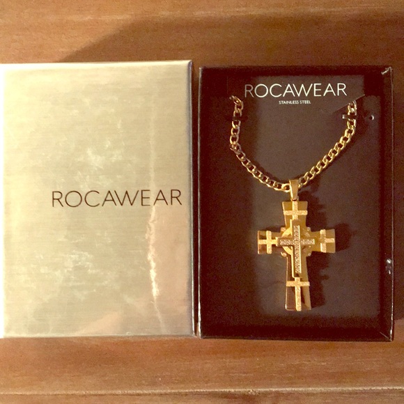 Rocawear Cross Necklace Factory Sale 